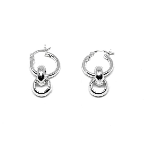 Infinity Earrings - silver