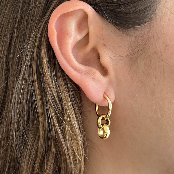 Infinity Earrings - gold