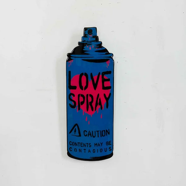 Love Spray - Blue/Pink - Medium