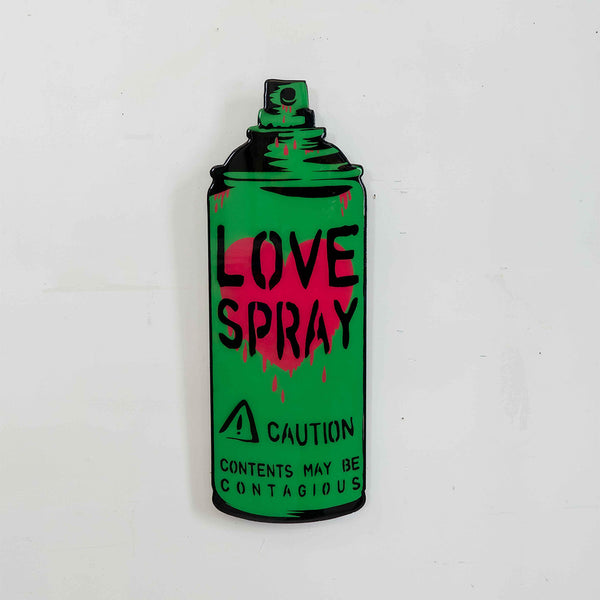 Love Spray - Green/Pink