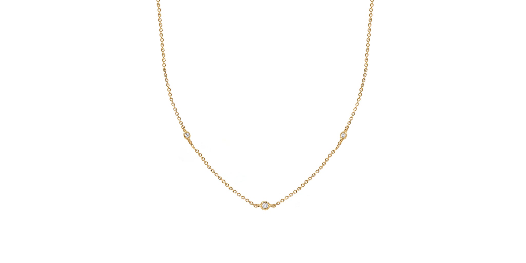 Trio Diamond Necklace