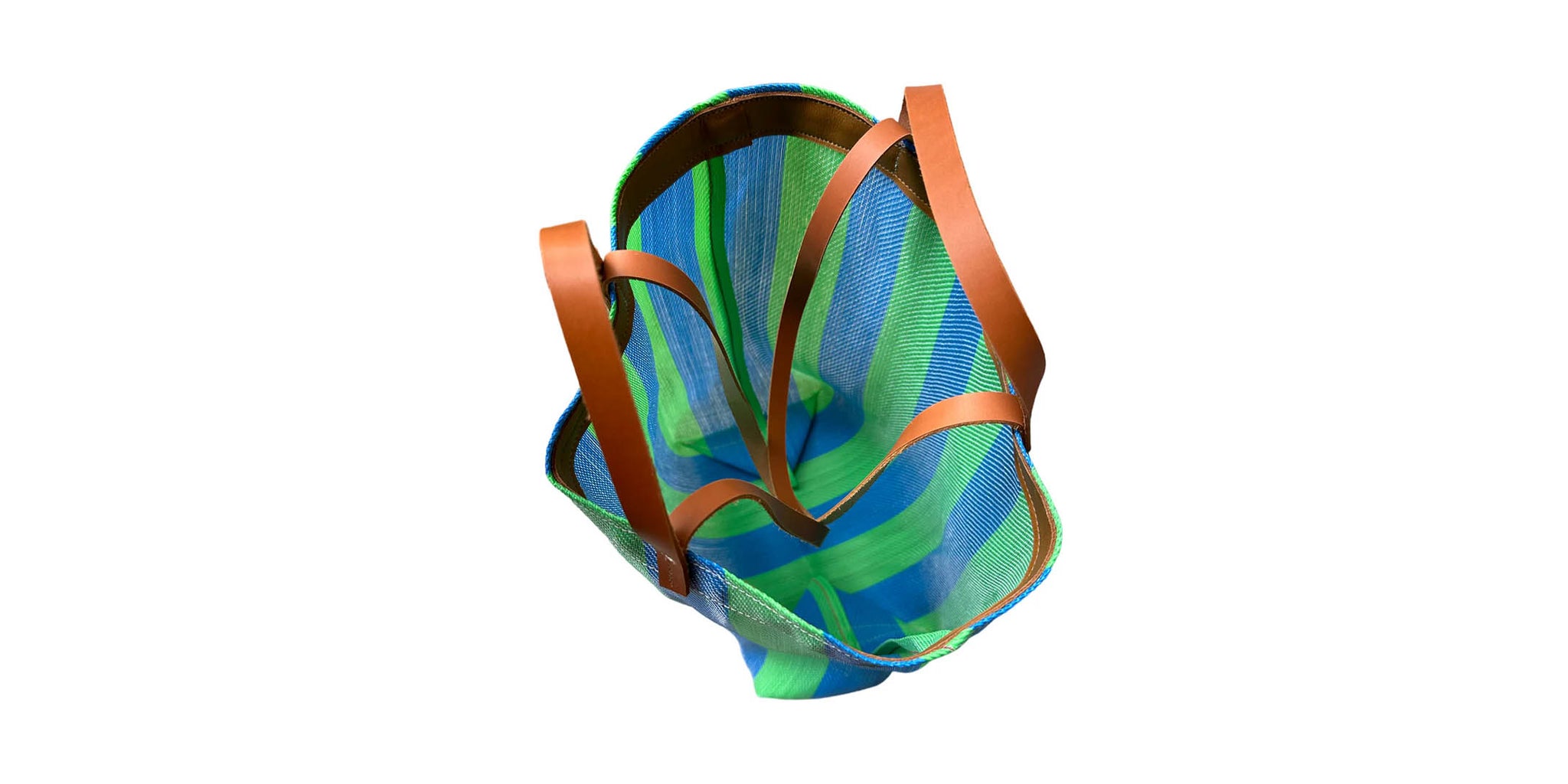 Market Bag - Blue / Green