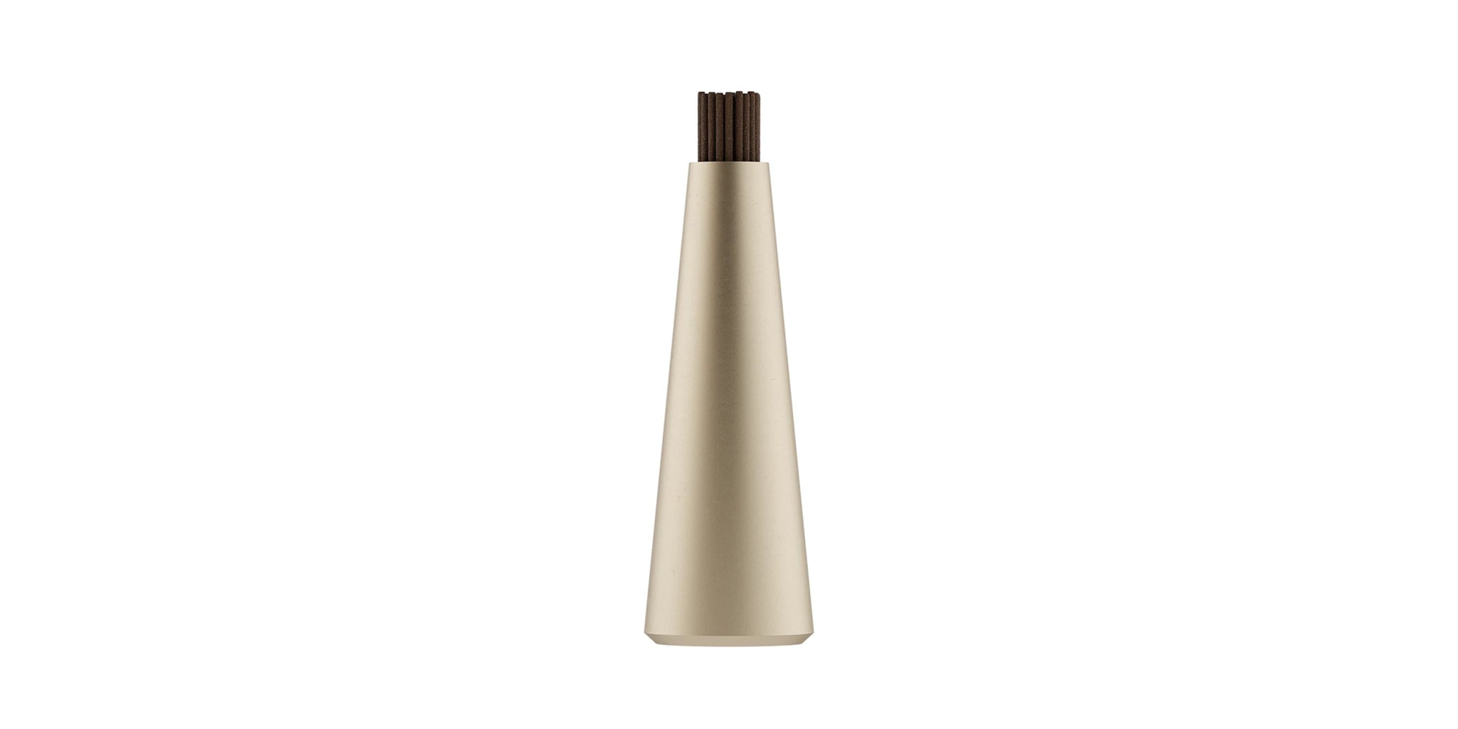 Aluminum Incense Vase - brass