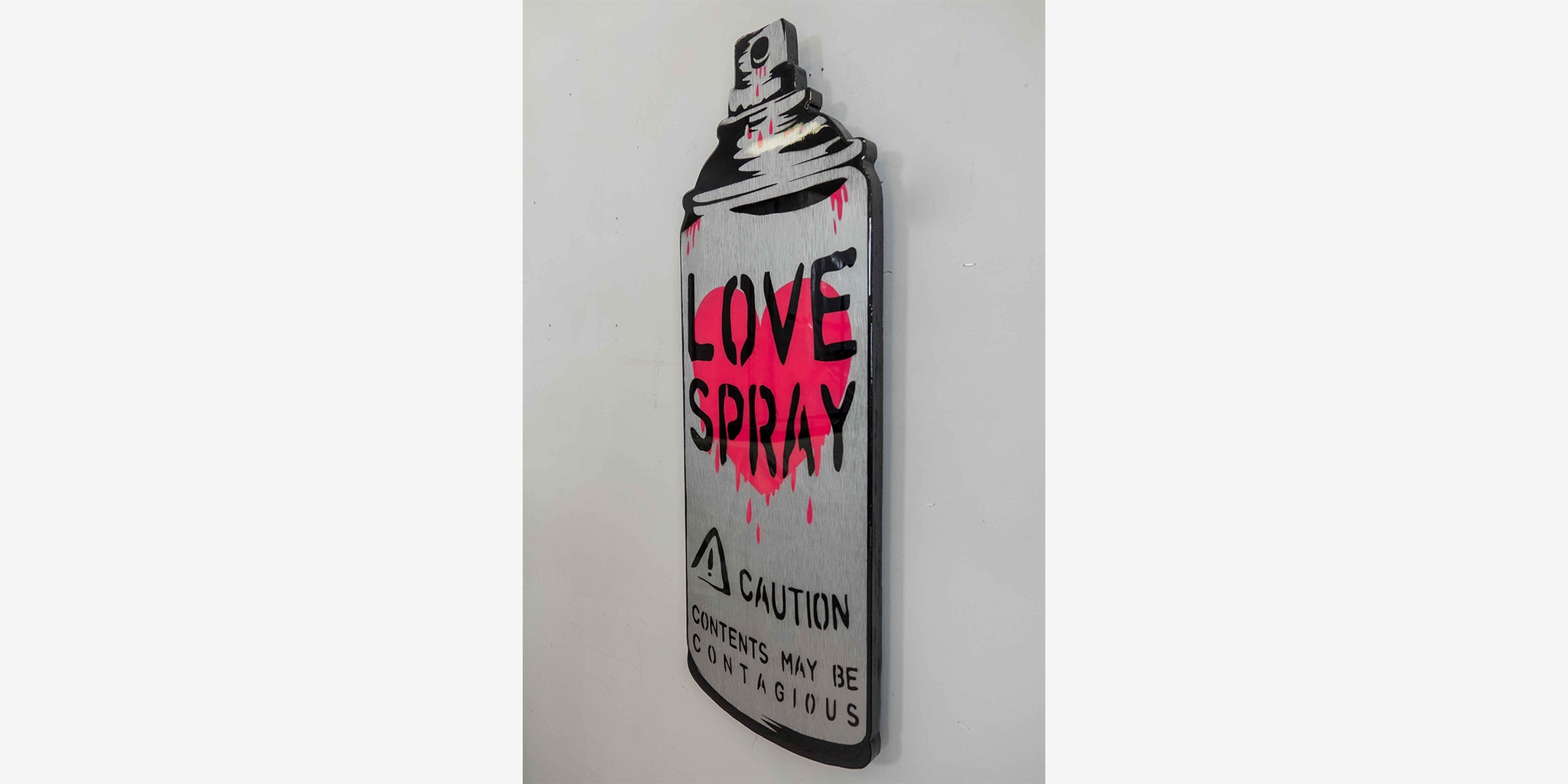 Love Spray - Silver/Pink