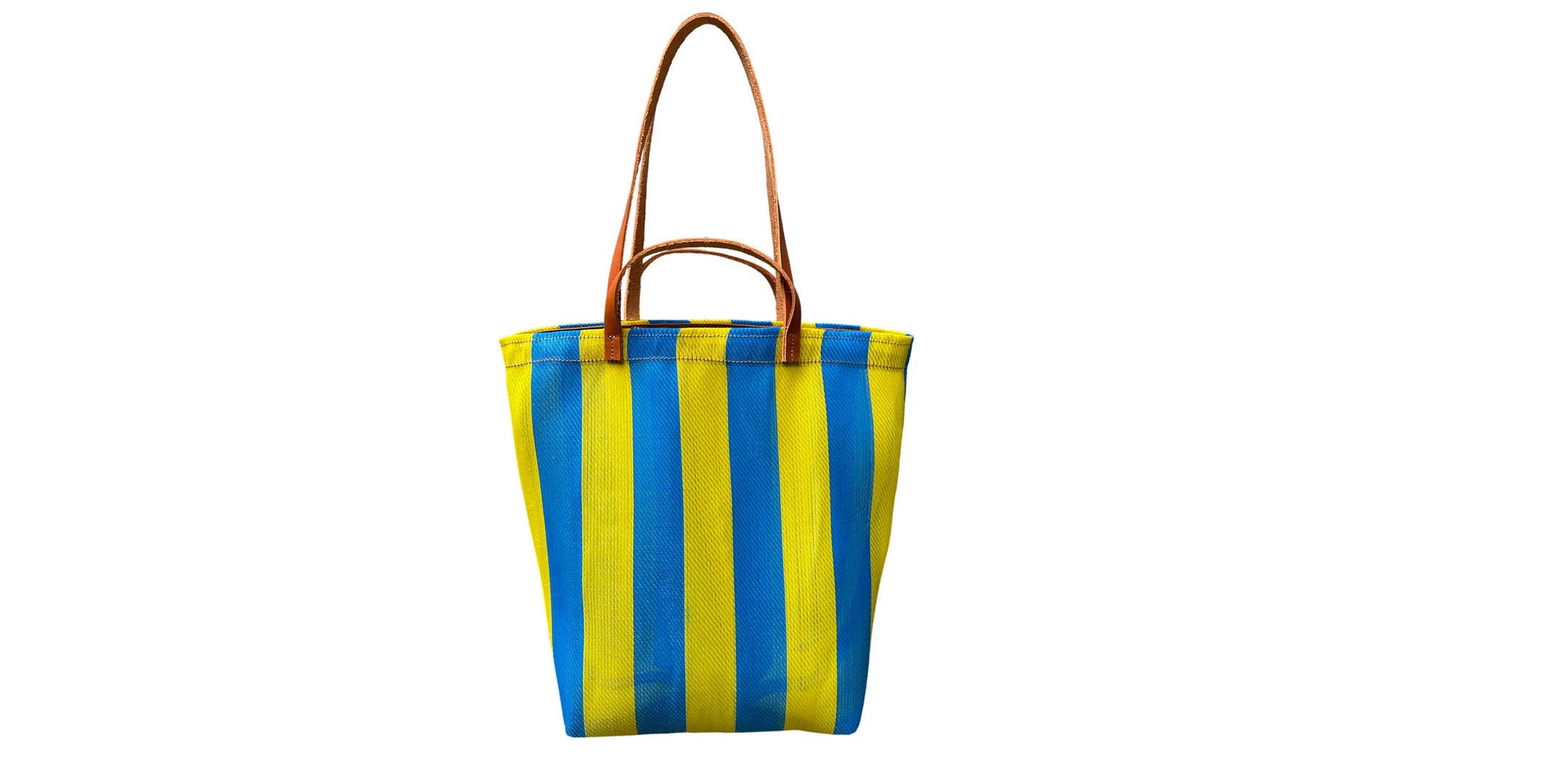 Market Bag - Blue / Yellow