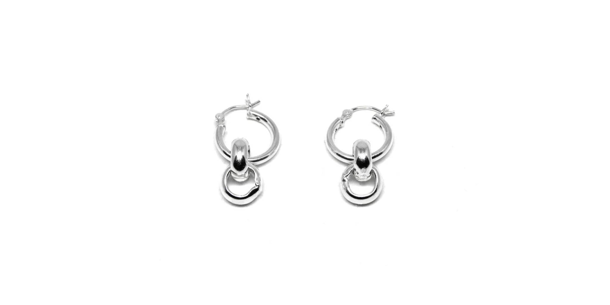 Infinity Earrings - silver