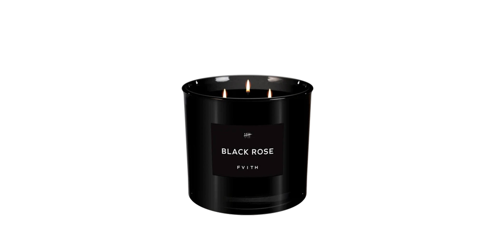 BLACK ROSE 3-WICK CANDLE