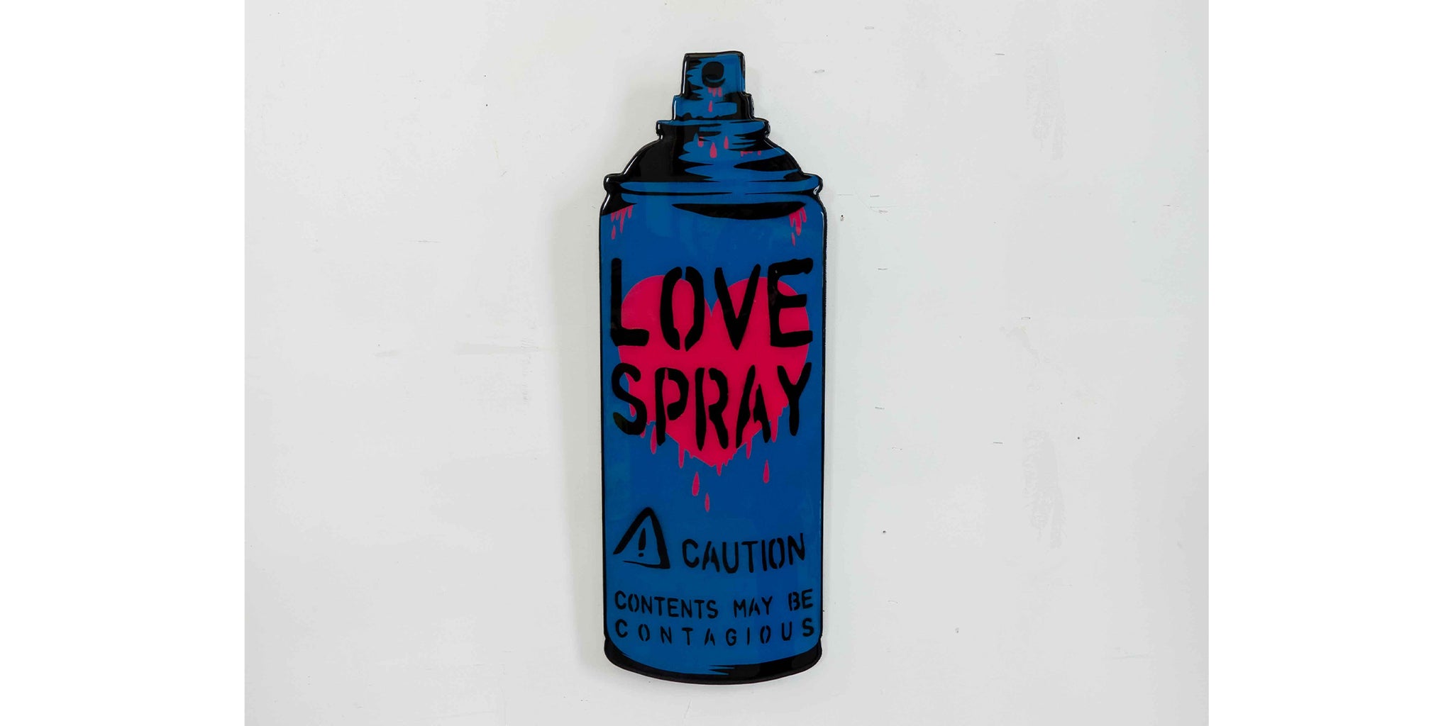 Love Spray - Blue/Pink - Large