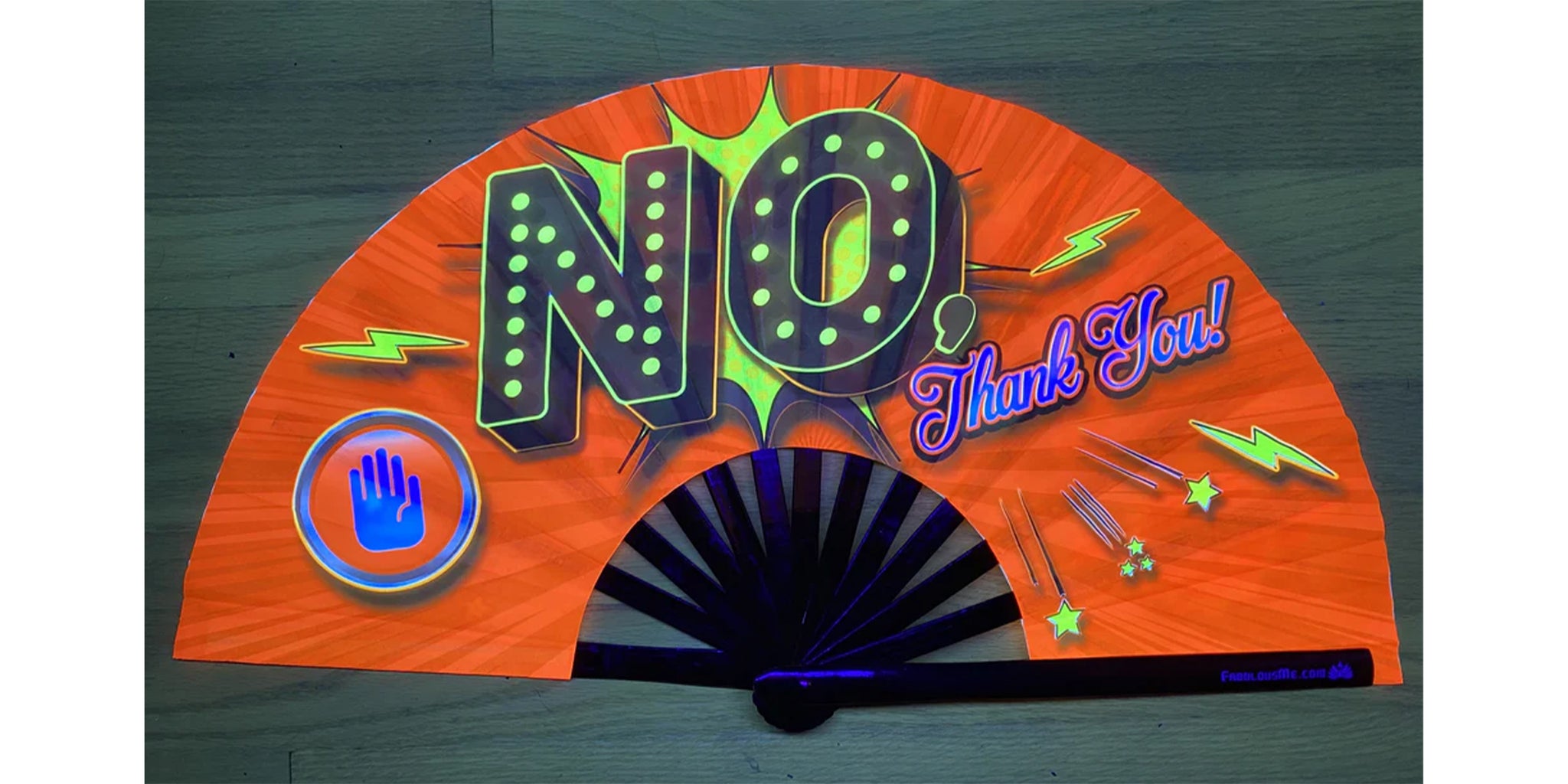 Yes Please, No Thank You! (DOUBLE SIDED UV GLOW)