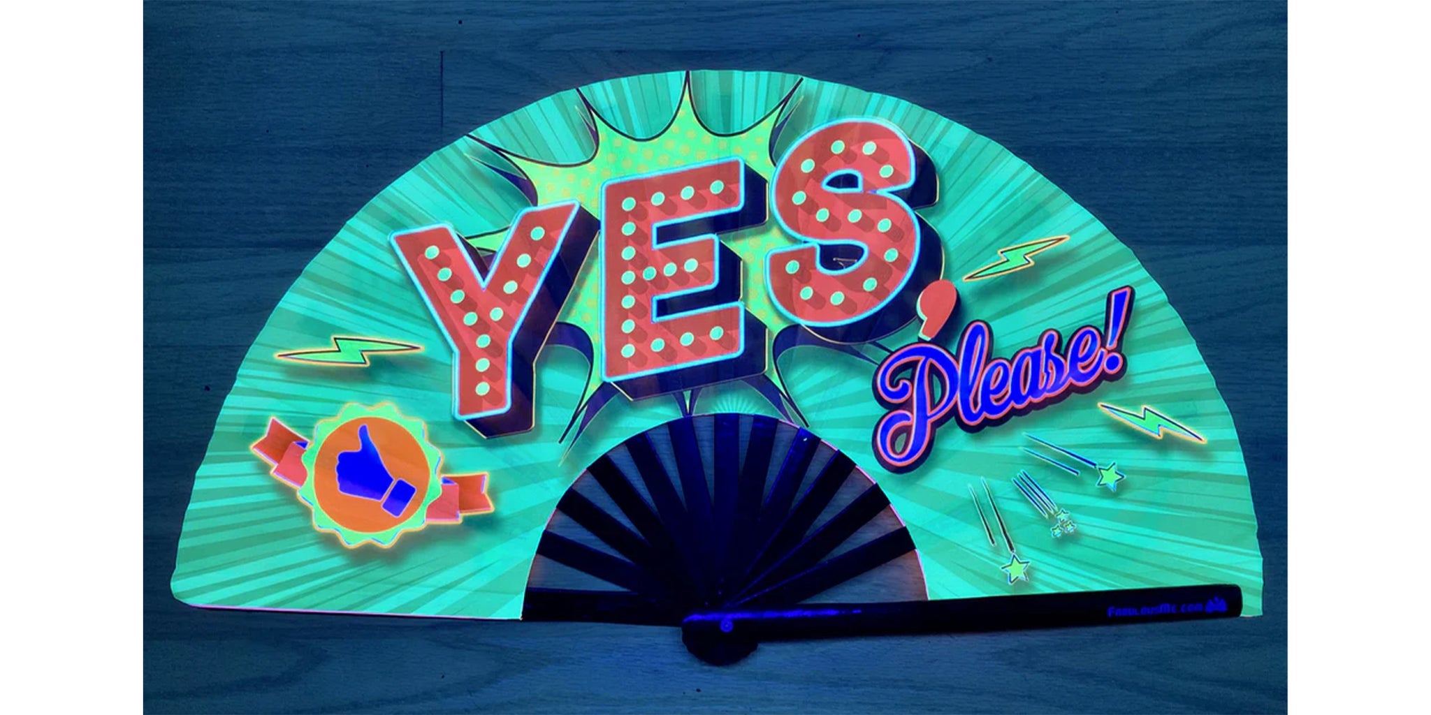 Yes Please, No Thank You! (DOUBLE SIDED UV GLOW)