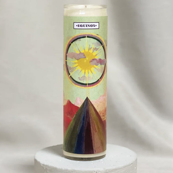 Equinox Meditation Candle