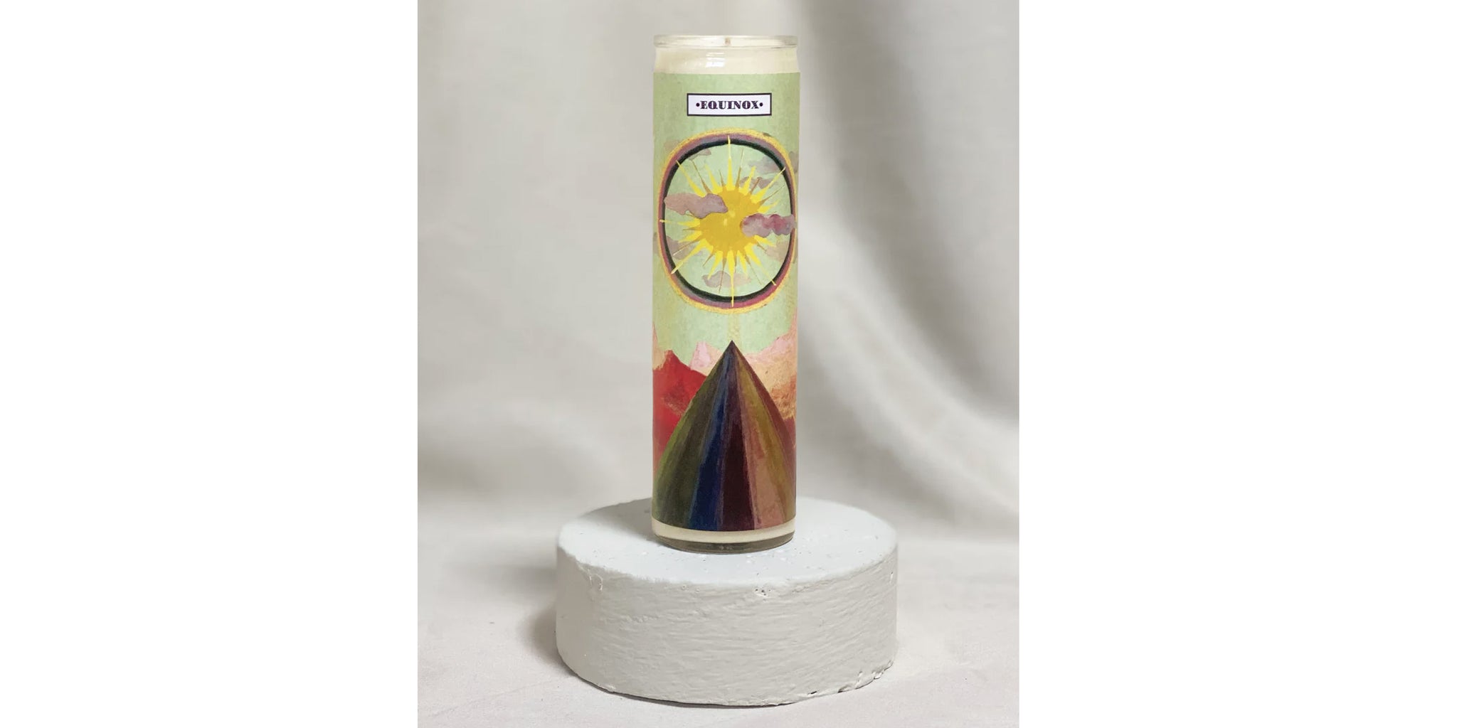 Equinox Meditation Candle