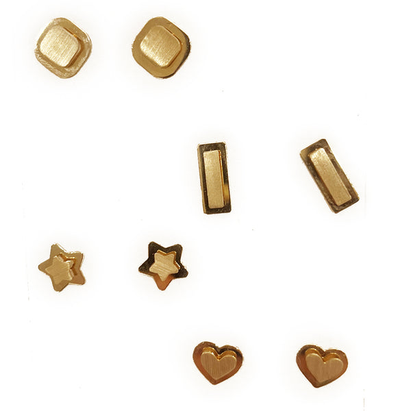 14K Gold Studs - various