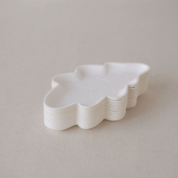 Biodegradable Oak Leaf Plates